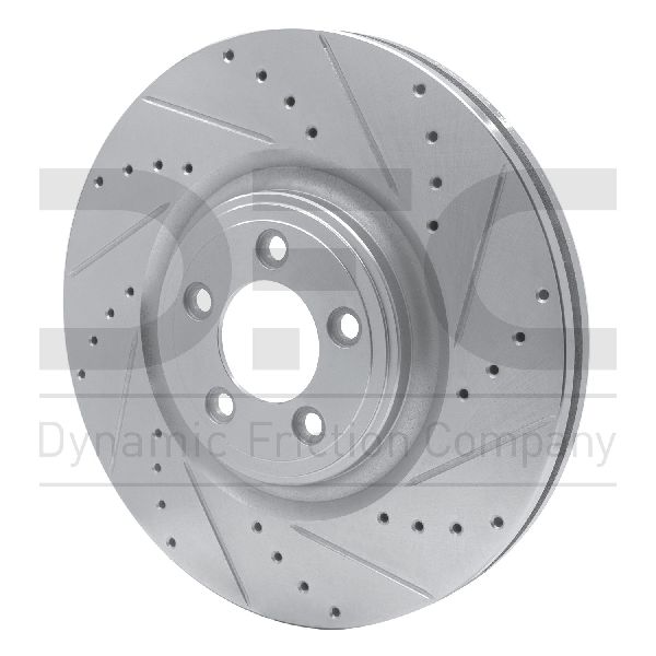 2006-2008 Jaguar S-Type Disc Brake Rotor - Front Right (Dynamic Friction)