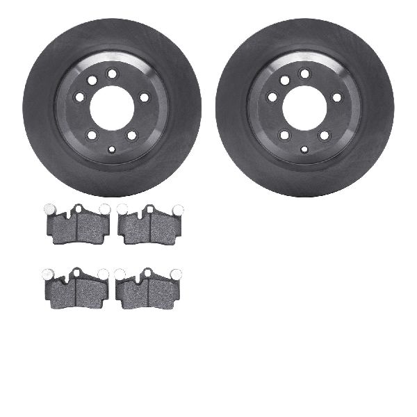 2005-2006 Porsche Cayenne Disc Brake Kit - Rear (Dynamic Friction)