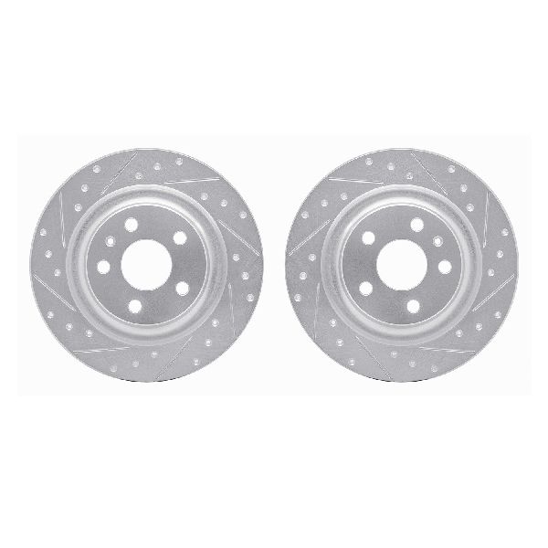 2018-2023 Volvo XC60 Disc Brake Rotor Set - Rear (Dynamic Friction)