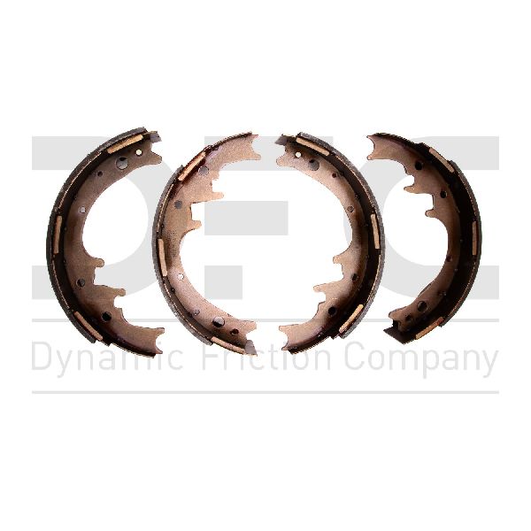 1973-1975 Plymouth Duster Drum Brake Shoe Set - Front (Dynamic Friction)