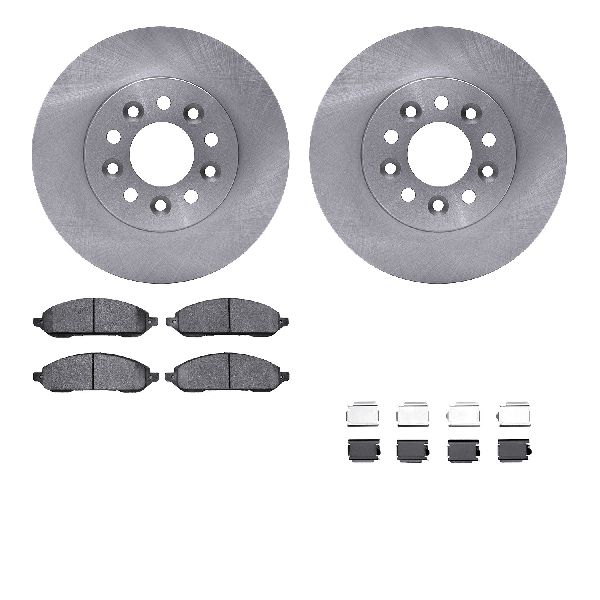 2004-2007 Ford Freestar Disc Brake Kit - Front (Dynamic Friction)