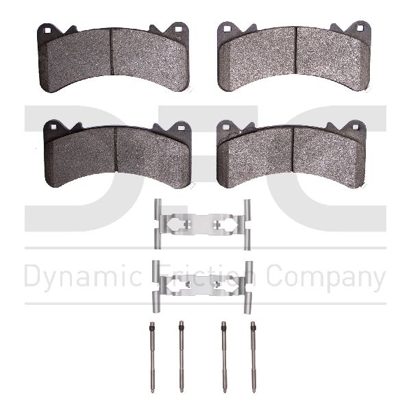 2021-2024 Chevrolet Suburban Disc Brake Pad Set - Front (Dynamic Friction)