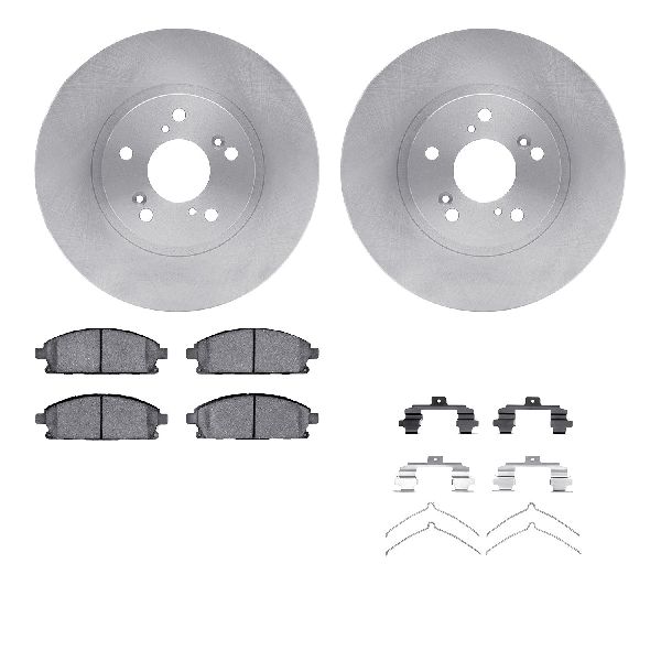 2003-2006 Acura MDX Disc Brake Kit - Front (Dynamic Friction)