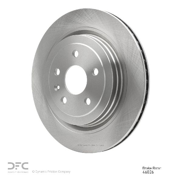 2008-2014 Cadillac CTS Disc Brake Rotor - Rear (Dynamic Friction)