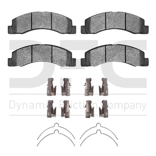 1999-2004 Ford F-350 Super Duty Disc Brake Pad Set - Front (Dynamic Friction)
