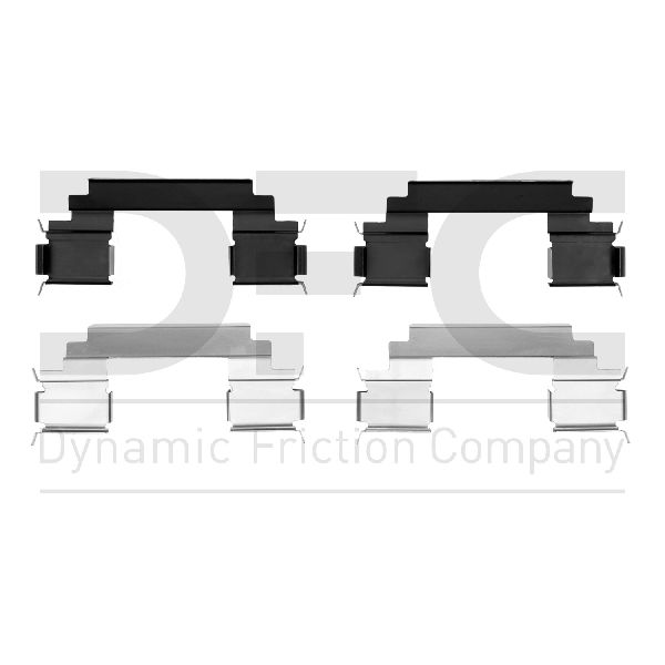 2005-2009 Chevrolet Uplander Disc Brake Hardware Kit - Front (Dynamic Friction)