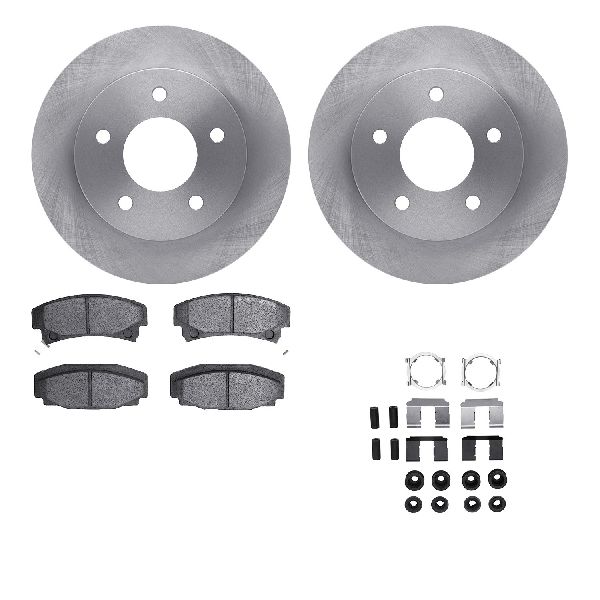 1987-1992 Cadillac Allante Disc Brake Kit - Rear (Dynamic Friction)