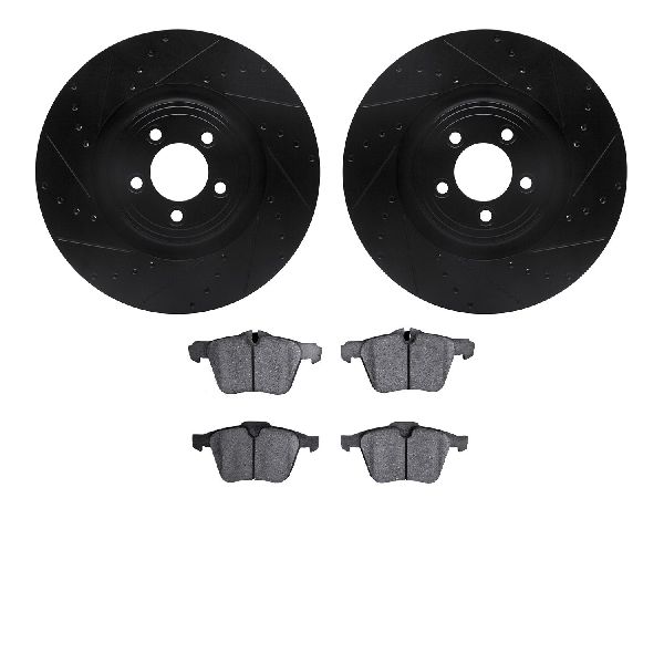2014-2021 Jaguar F-Type Disc Brake Kit - Front (Dynamic Friction)