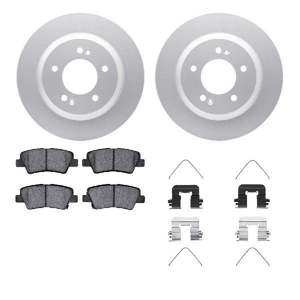 2020-2023 Kia Forte5 Disc Brake Kit - Rear (Dynamic Friction)