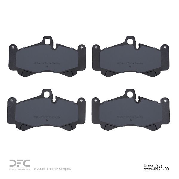2008-2012 Porsche Boxster Disc Brake Pad Set - Front (Dynamic Friction)