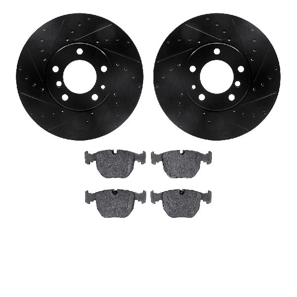 1995-2001 BMW 740i Disc Brake Kit - Front (Dynamic Friction)