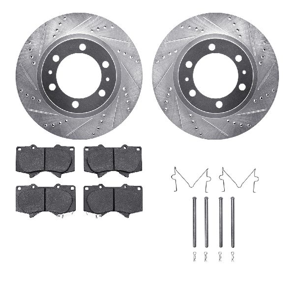 2005-2023 Toyota Tacoma Disc Brake Kit - Front (Dynamic Friction)
