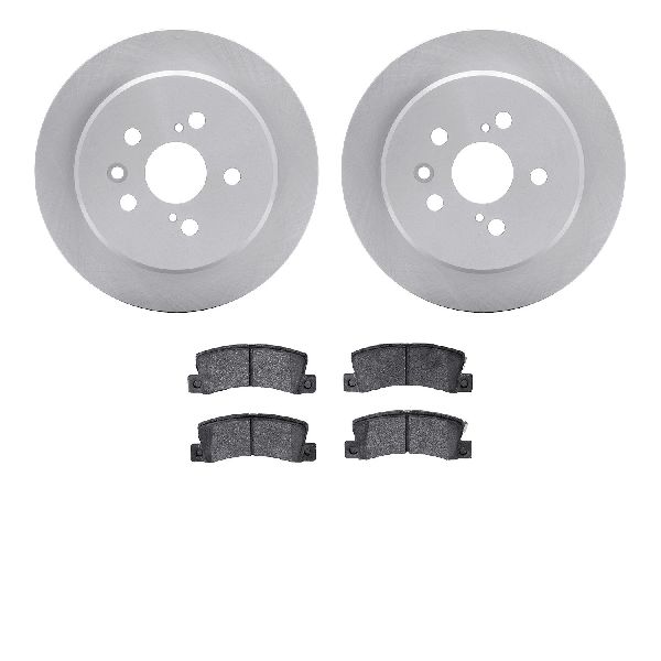 1988-1991 Toyota Camry Disc Brake Kit - Rear (Dynamic Friction)