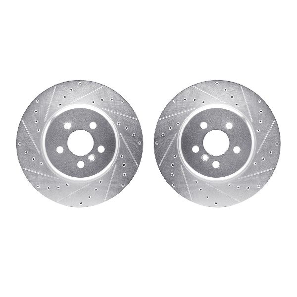 2017-2025 BMW 530i Disc Brake Rotor Set - Front (Dynamic Friction)