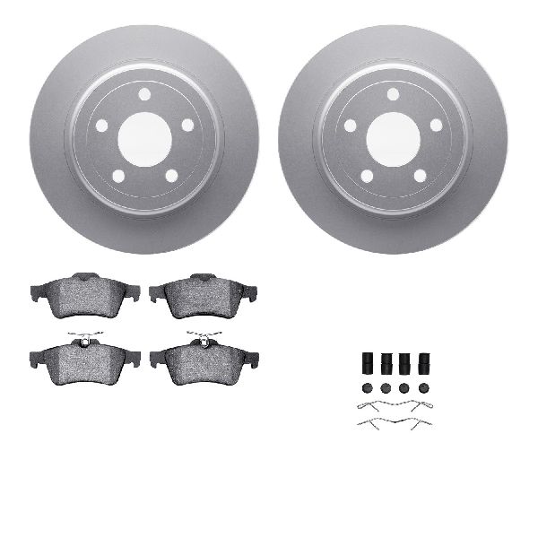 2008-2010 Chevrolet Cobalt Disc Brake Kit - Rear (Dynamic Friction)