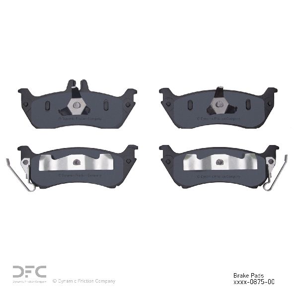 2003-2005 Mercedes-Benz ML350 Disc Brake Pad Set - Rear (Dynamic Friction)