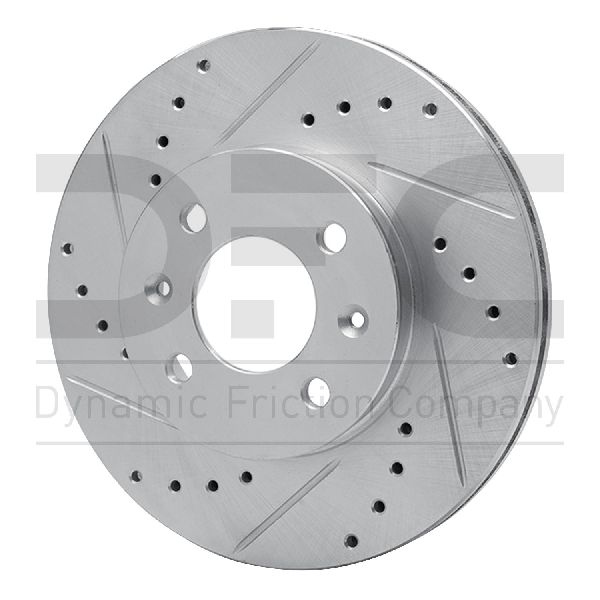 2006-2011 Kia Rio Disc Brake Rotor - Front Left (Dynamic Friction)
