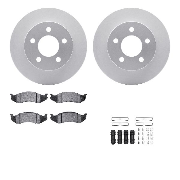 1990-1998 Jeep Cherokee Disc Brake Kit - Front (Dynamic Friction)