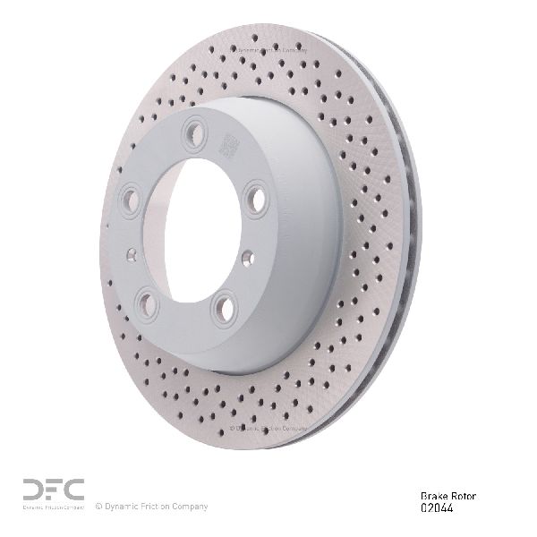 2005-2016 Porsche Boxster Disc Brake Rotor - Rear (Dynamic Friction)