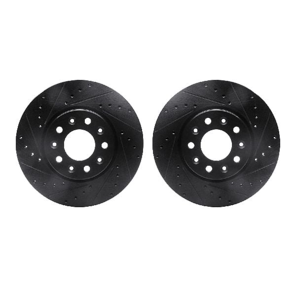 2018-2025 Chevrolet Equinox Disc Brake Rotor Set - Front (Dynamic Friction)