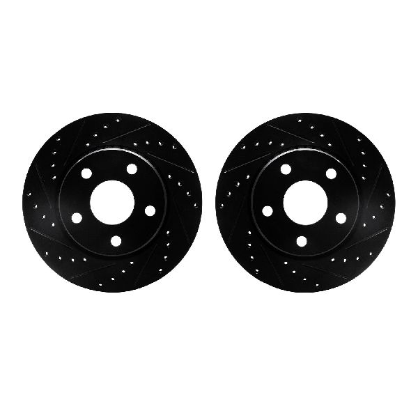 2007-2018 Jeep Wrangler Disc Brake Rotor Set - Front (Dynamic Friction)