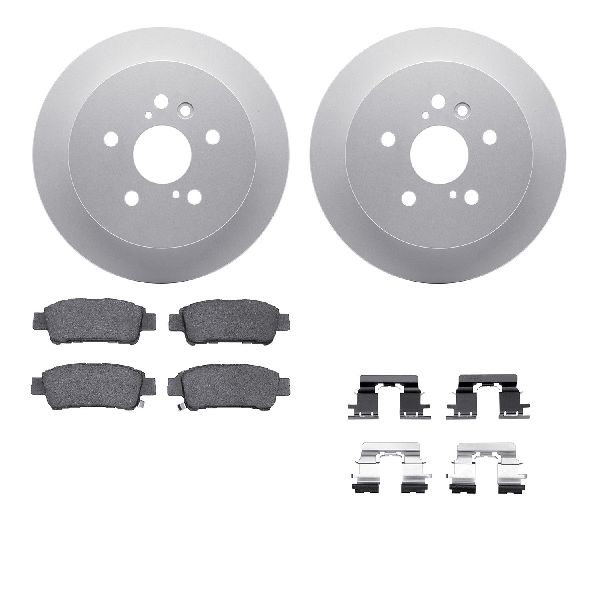 2004-2010 Toyota Sienna Disc Brake Kit - Rear (Dynamic Friction)