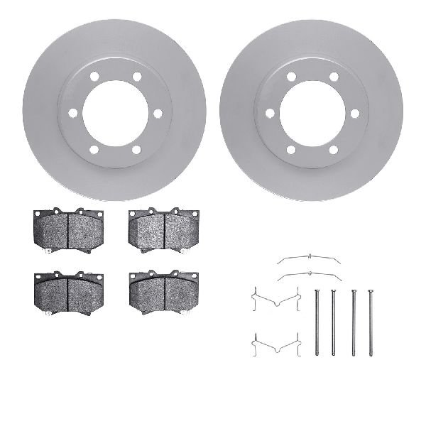 2001-2002 Toyota Sequoia Disc Brake Kit - Front (Dynamic Friction)