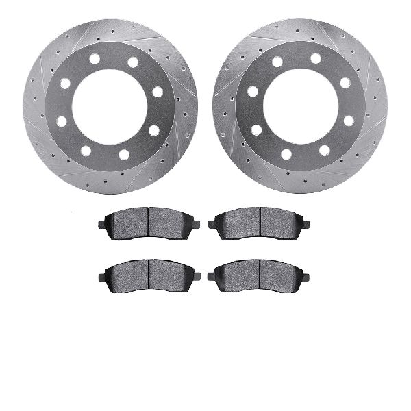 2000-2005 Ford Excursion Disc Brake Kit - Rear (Dynamic Friction)