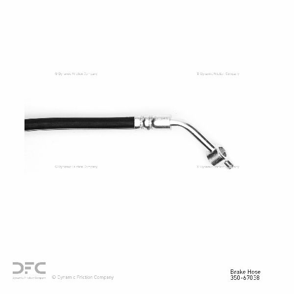 1998-2004 Nissan Frontier Brake Hydraulic Hose - Front Left (Dynamic Friction)