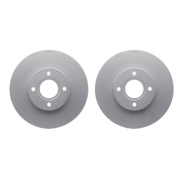 2014-2019 Ford Fiesta Disc Brake Rotor Set - Front (Dynamic Friction)