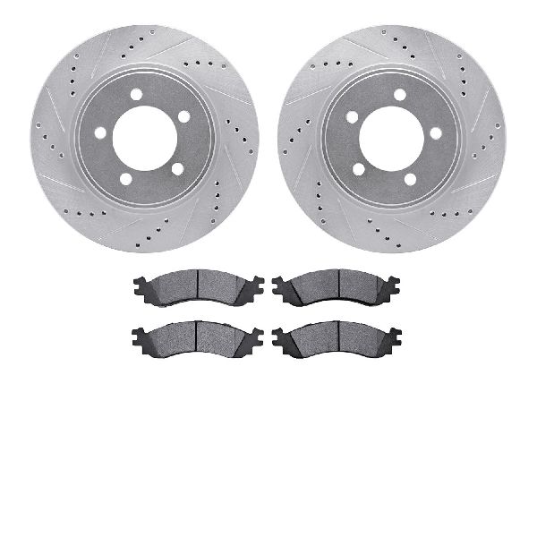 2006-2010 Mercury Mountaineer Disc Brake Kit - Front (Dynamic Friction)