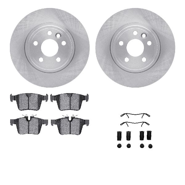 2018-2020 Jaguar E-Pace Disc Brake Kit - Rear (Dynamic Friction)