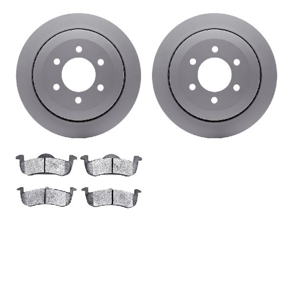 2013-2017 Lincoln Navigator Disc Brake Kit - Rear (Dynamic Friction)