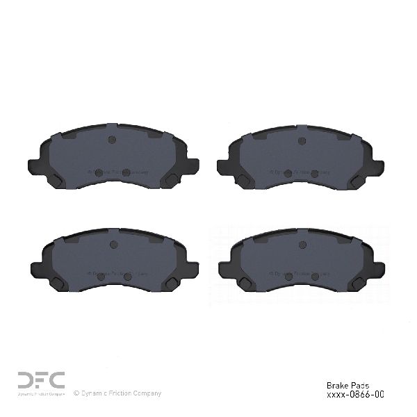 2008-2011 Dodge Avenger Disc Brake Pad Set - Front (Dynamic Friction)