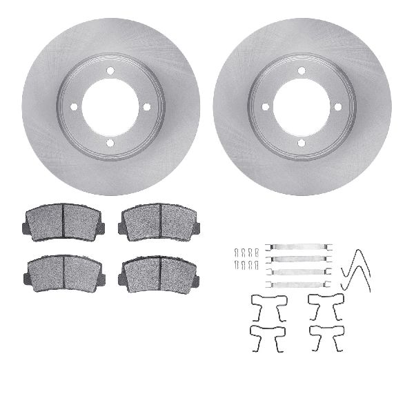 1977-1982 Ford Courier Disc Brake Kit - Front (Dynamic Friction)