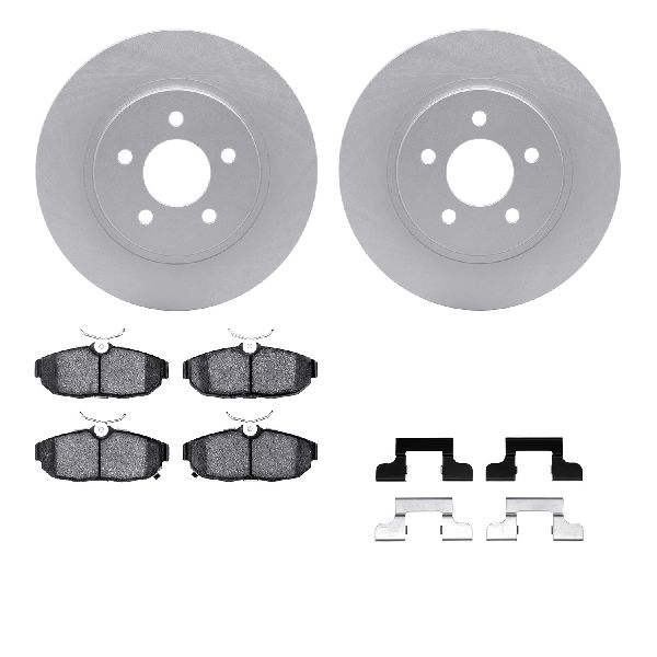 2012-2014 Ford Mustang Disc Brake Kit - Rear (Dynamic Friction)