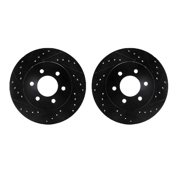1998-2002 Dodge Durango Disc Brake Rotor Set - Front (Dynamic Friction)