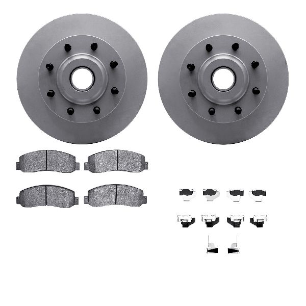 2005-2007 Ford F-350 Super Duty Disc Brake Kit - Front (Dynamic Friction)