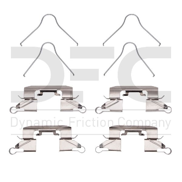 2014-2019 Nissan Versa Note Disc Brake Hardware Kit - Front (Dynamic Friction)