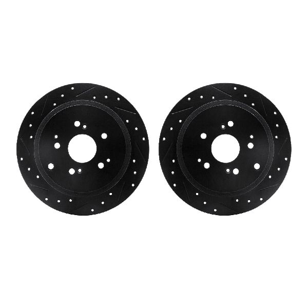 2003-2008 Honda Pilot Disc Brake Rotor Set - Rear (Dynamic Friction)