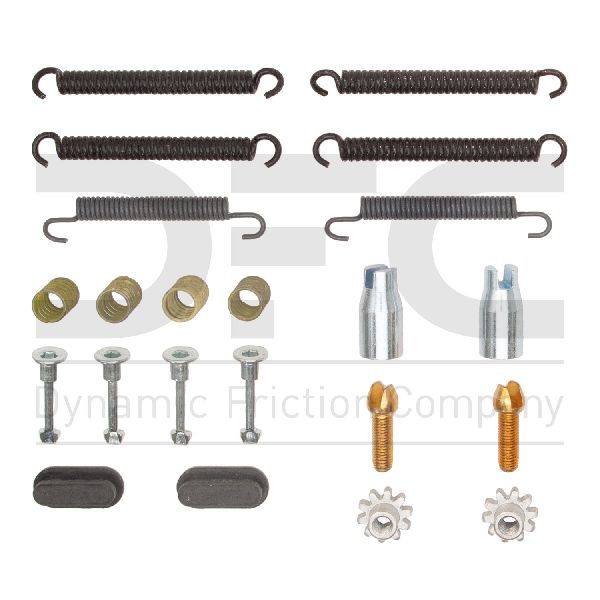 1991-1995 Lincoln Town Car Parking Brake Hardware Kit - Rear (Dynamic Friction)