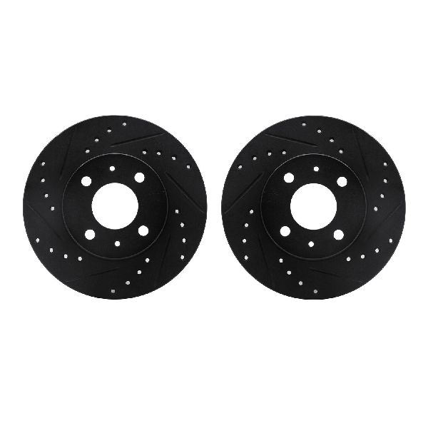 1988-1989 Nissan Pulsar NX Disc Brake Rotor Set - Front (Dynamic Friction)