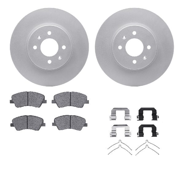2018-2022 Hyundai Accent Disc Brake Kit - Front (Dynamic Friction)