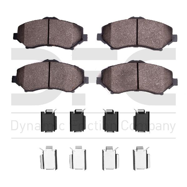 2007-2011 Dodge Nitro Disc Brake Pad Set - Front (Dynamic Friction)