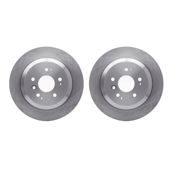 2017-2024 Honda Ridgeline Disc Brake Rotor Set - Rear (Dynamic Friction)