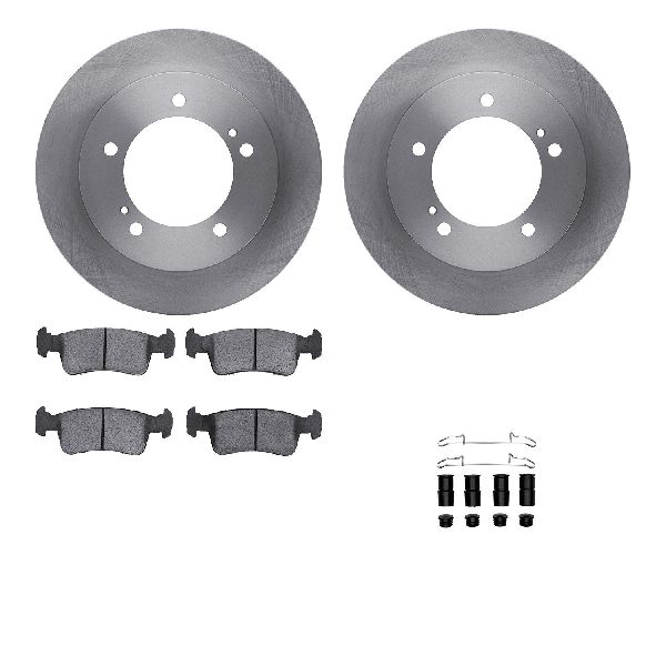 1986-1994 Suzuki Samurai Disc Brake Kit - Front (Dynamic Friction)