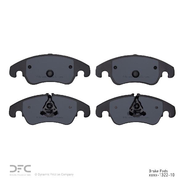 2012-2017 Audi S5 Disc Brake Pad Set - Front (Dynamic Friction)