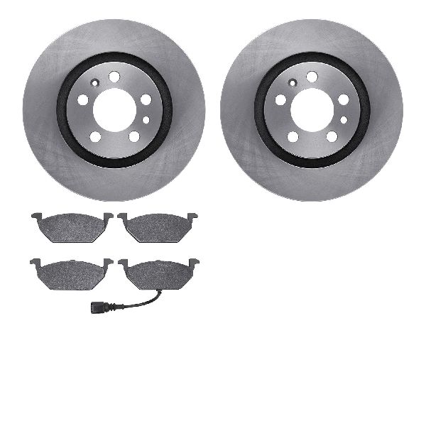 2010 Volkswagen Jetta Disc Brake Kit - Front (Dynamic Friction)