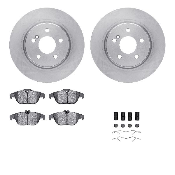 2013-2014 Mercedes-Benz C300 Disc Brake Kit - Rear (Dynamic Friction)