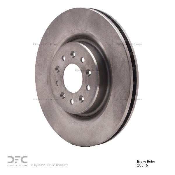 2002-2003 Jaguar XJR Disc Brake Rotor - Front (Dynamic Friction)